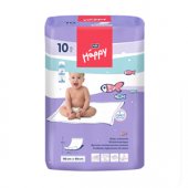 Bella Baby Happy Pads - Carrés de coton pour bébé, 60 pcs